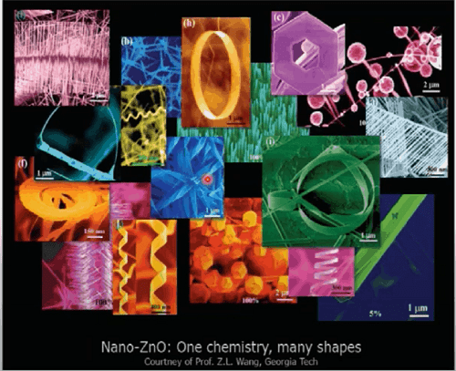 Nano Zno: One Chemistry many shapes